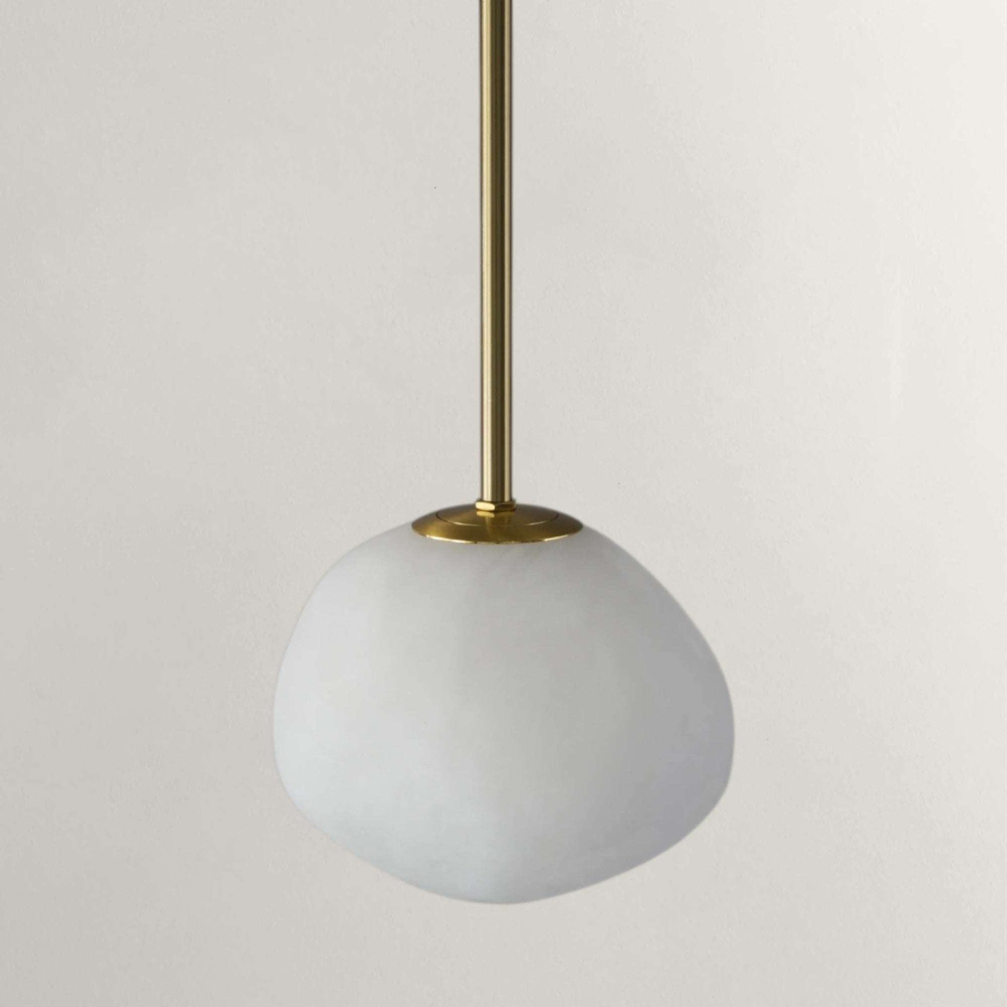 Cobblestone Alabaster Pendant