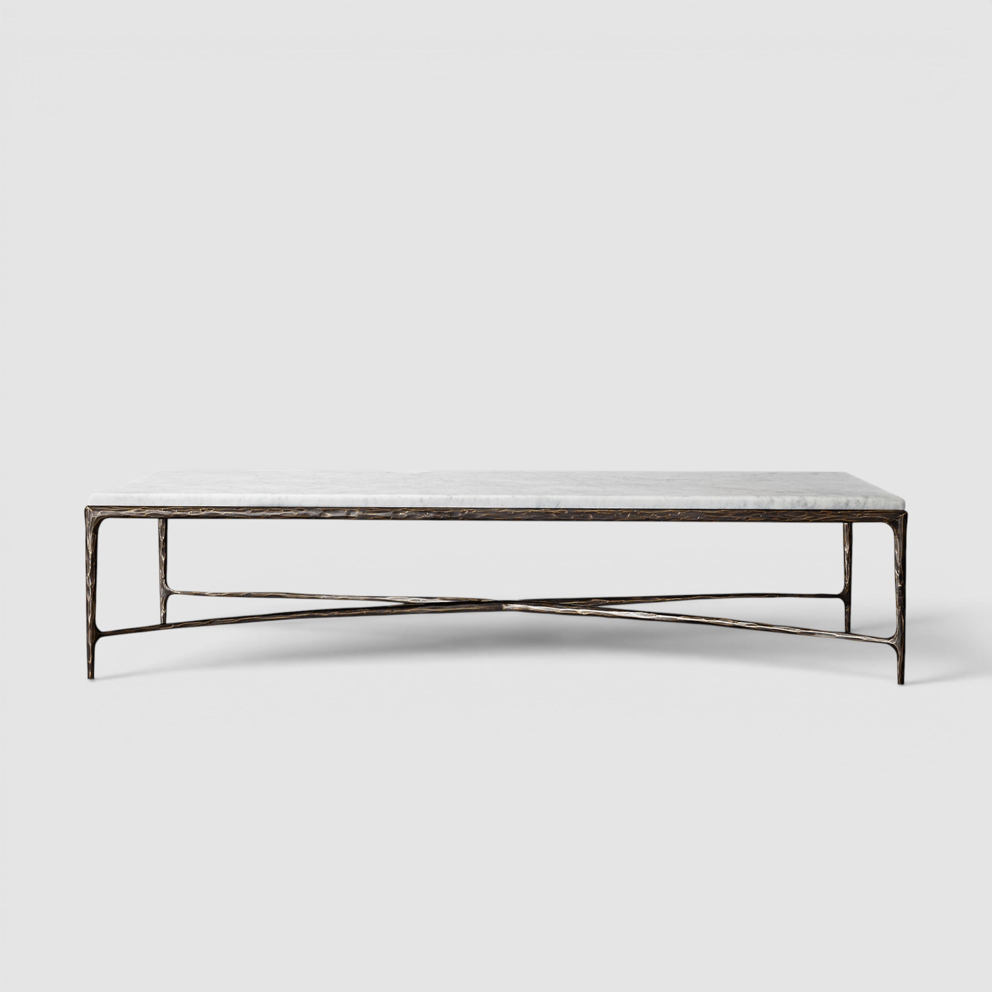 Thadius Marble Rectangular Coffee Table