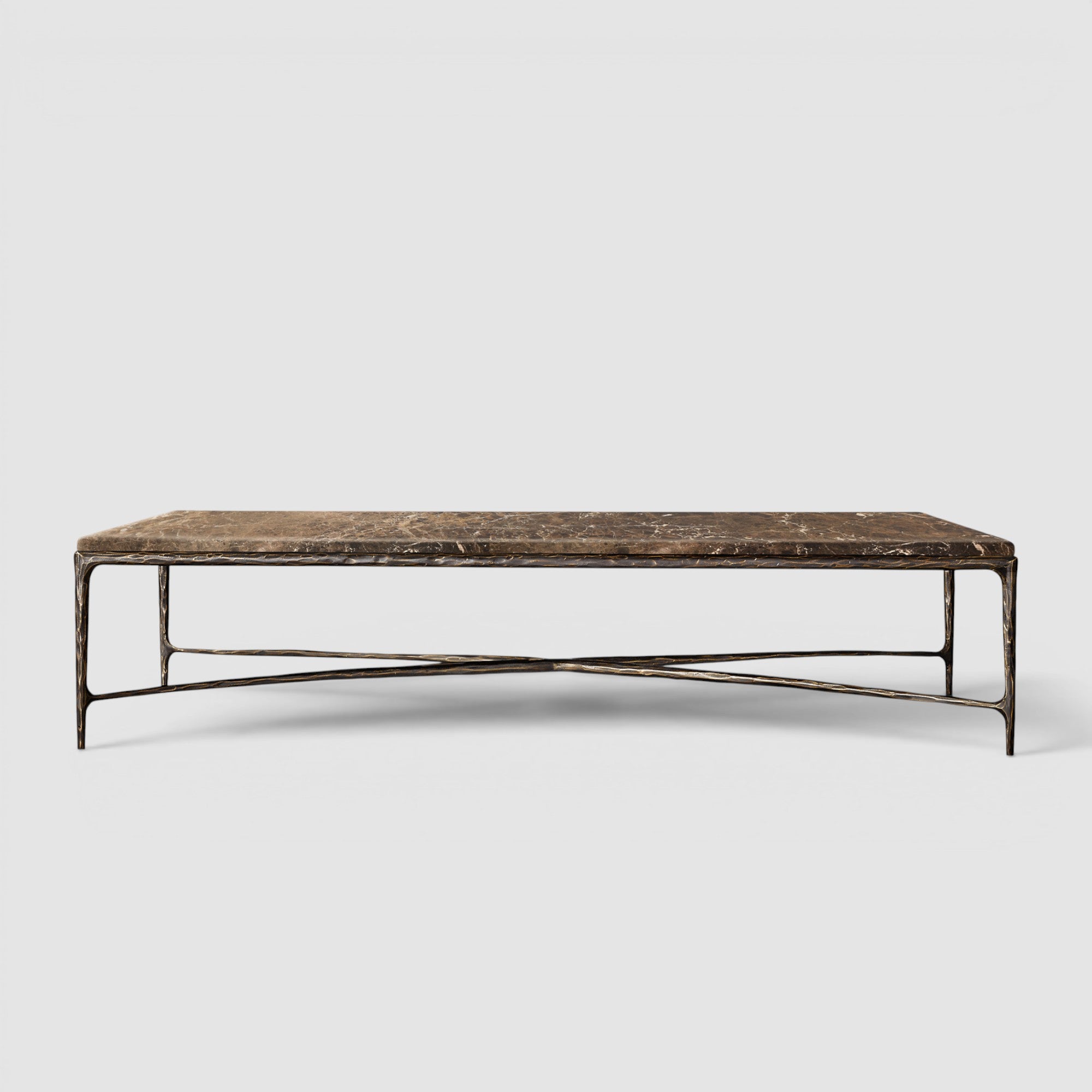 Thadius Marble Rectangular Coffee Table