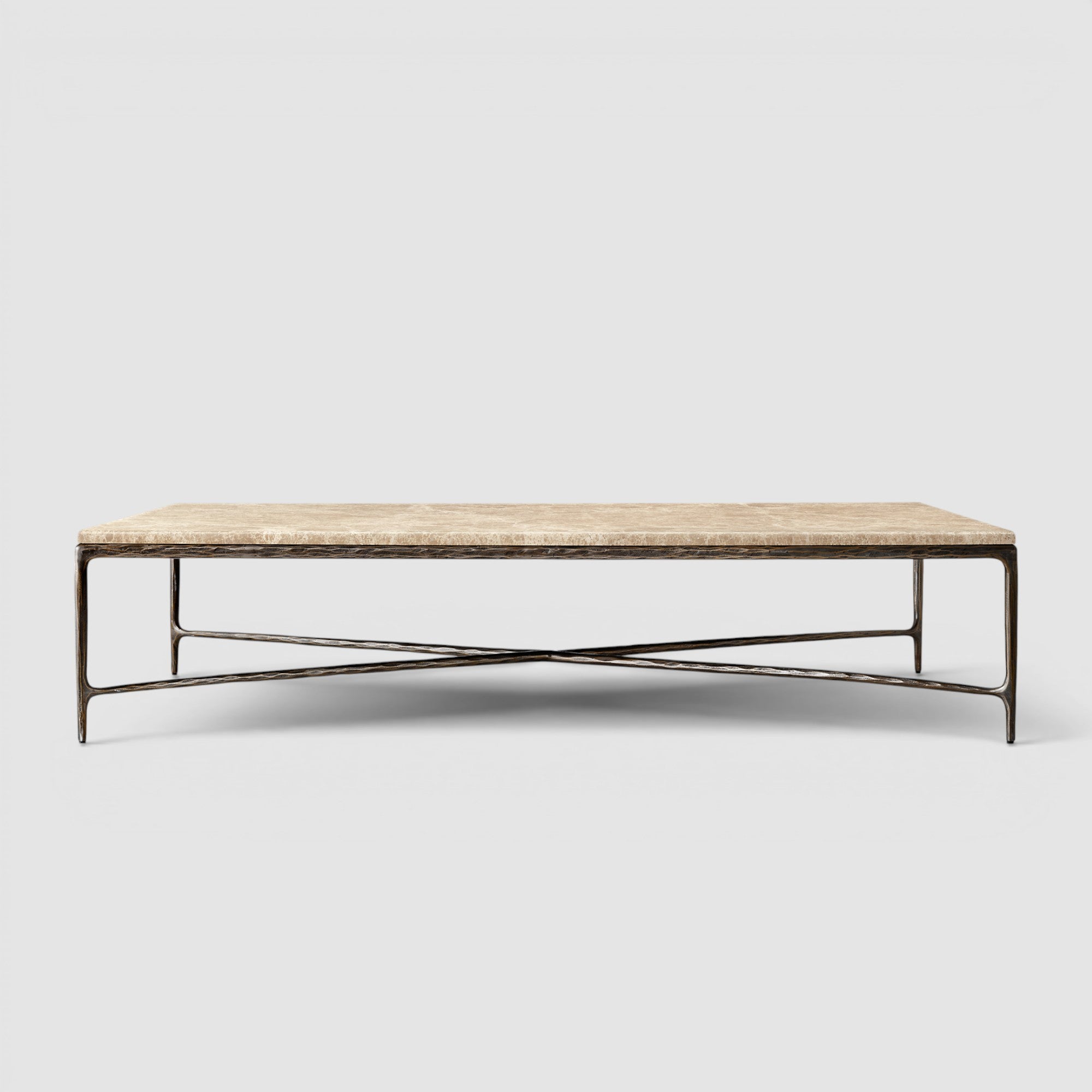 Thadius Marble Rectangular Coffee Table