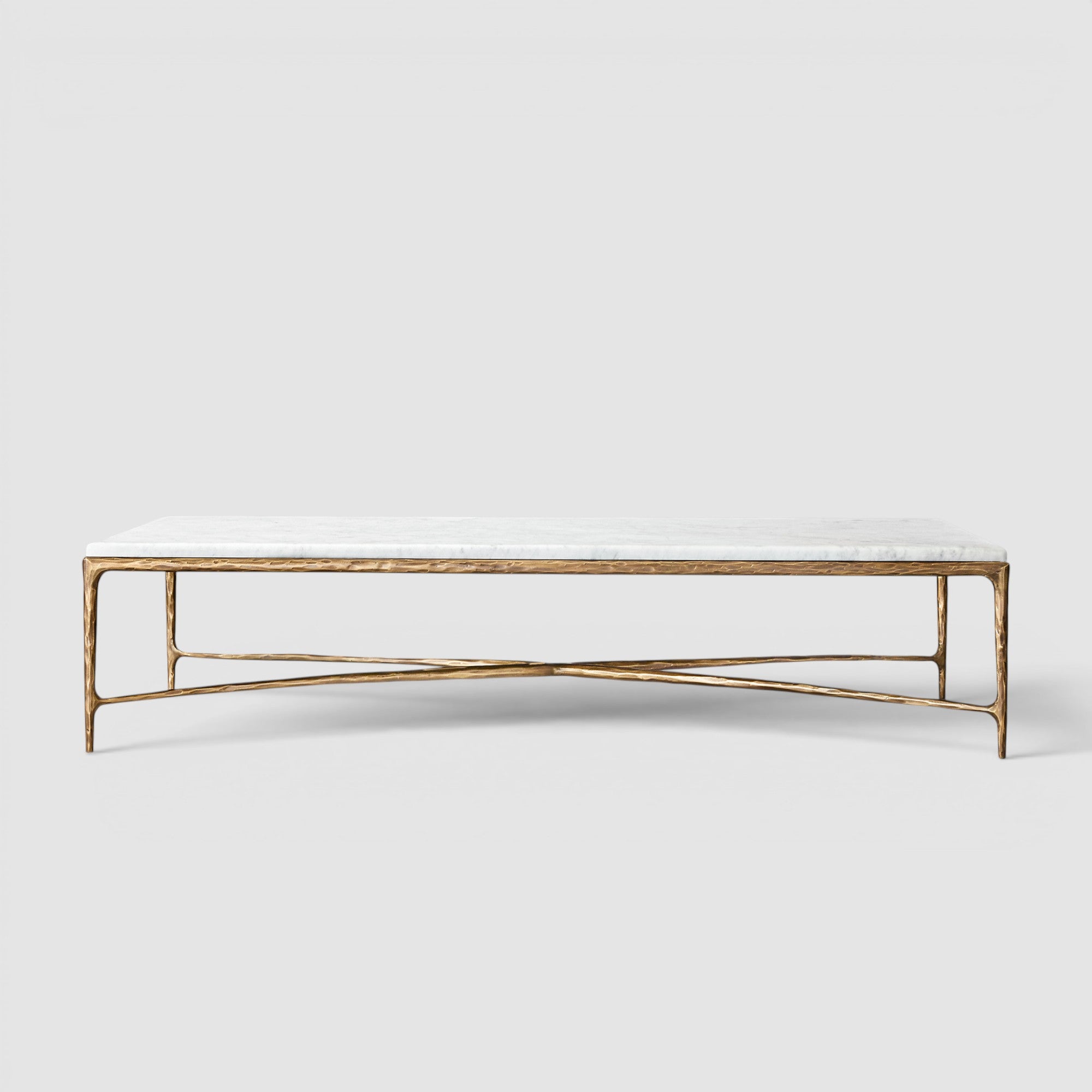 Thadius Marble Rectangular Coffee Table