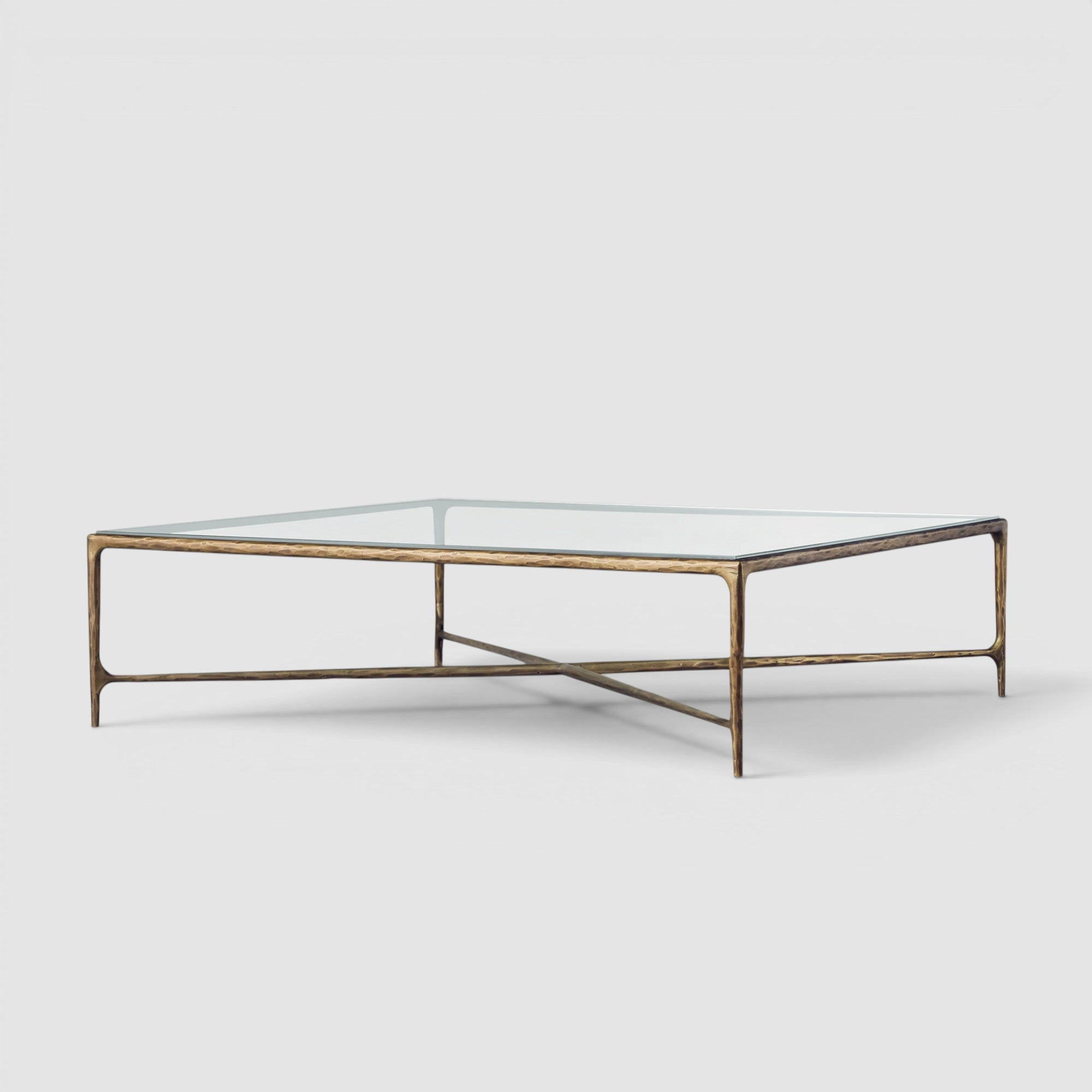 Thadius Glass Rectangular Coffee Table