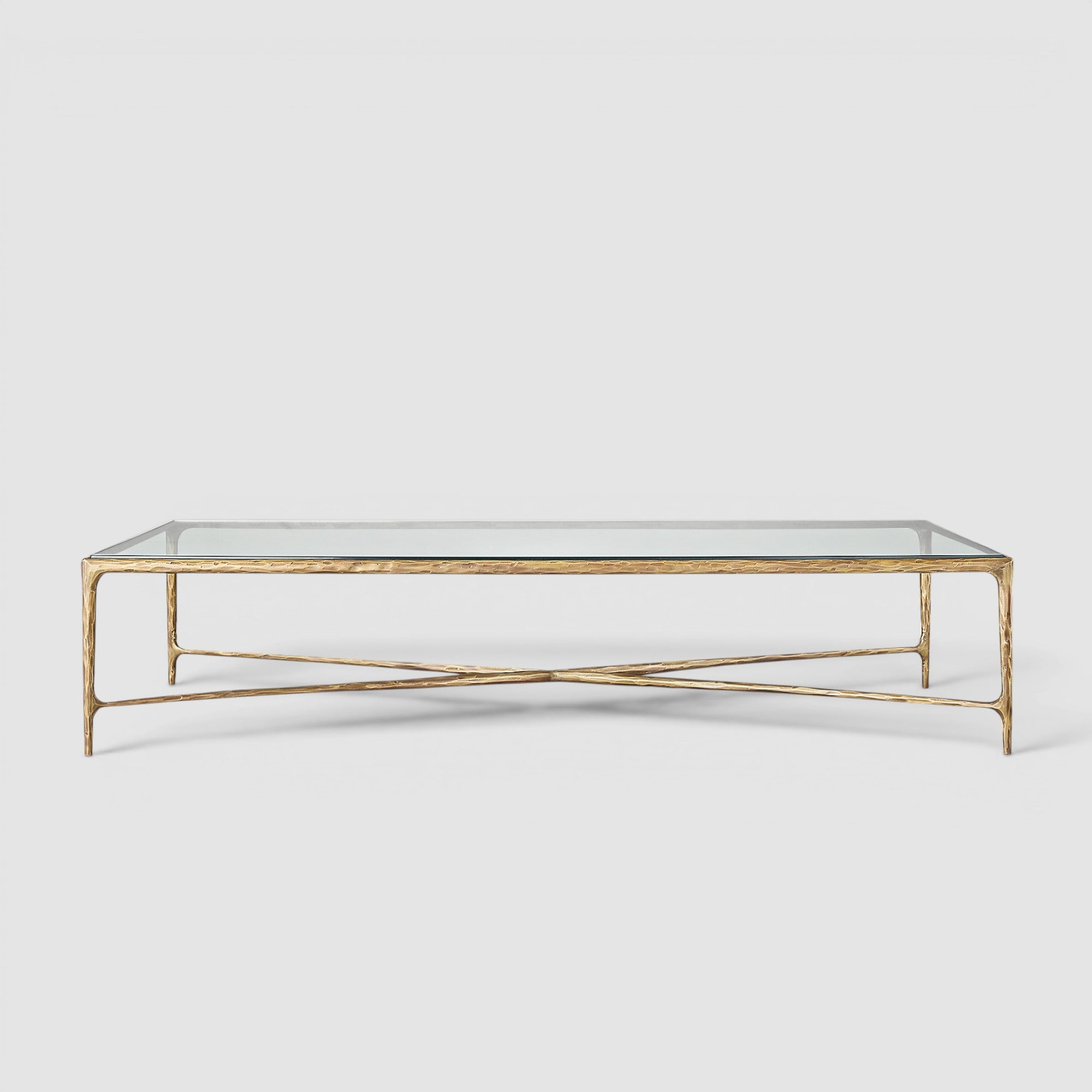 Thadius Glass Rectangular Coffee Table