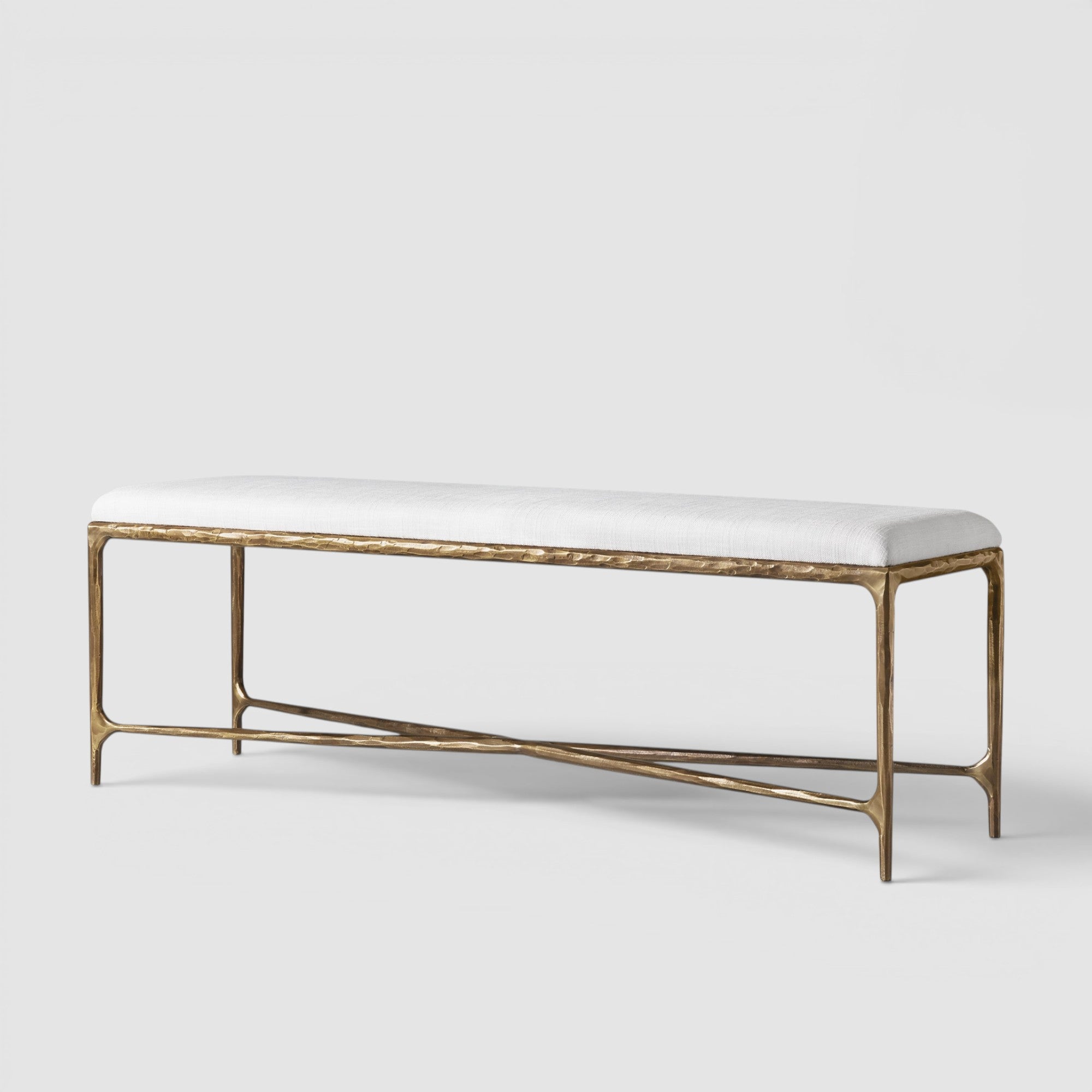 Thadius Fabric End-Of-Bed Bench