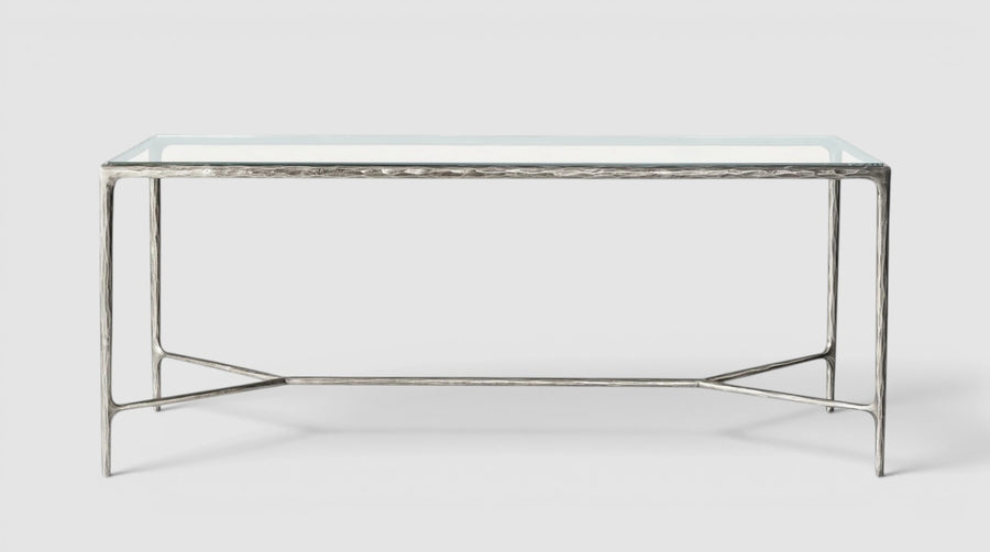 Thadius Glass Desk