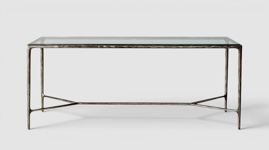 Thadius Glass Desk