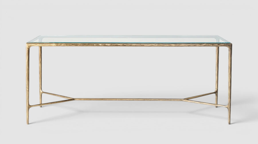 Thadius Glass Desk