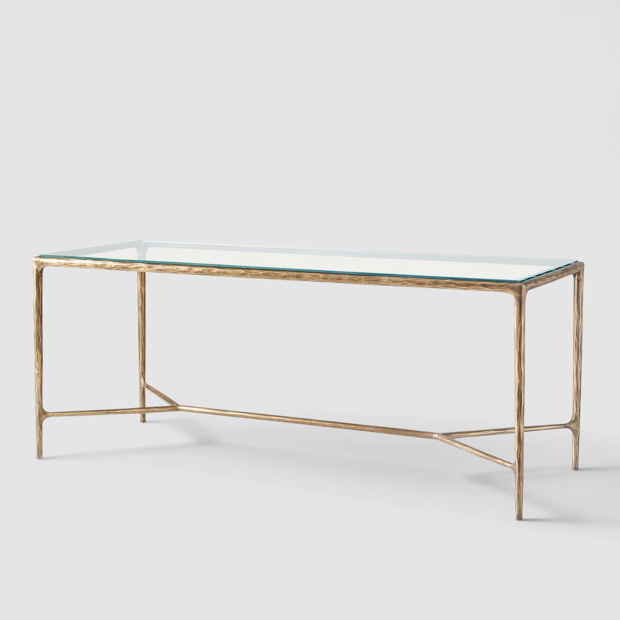 Thadius Glass Desk