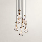 Raindrop Round Chandelier