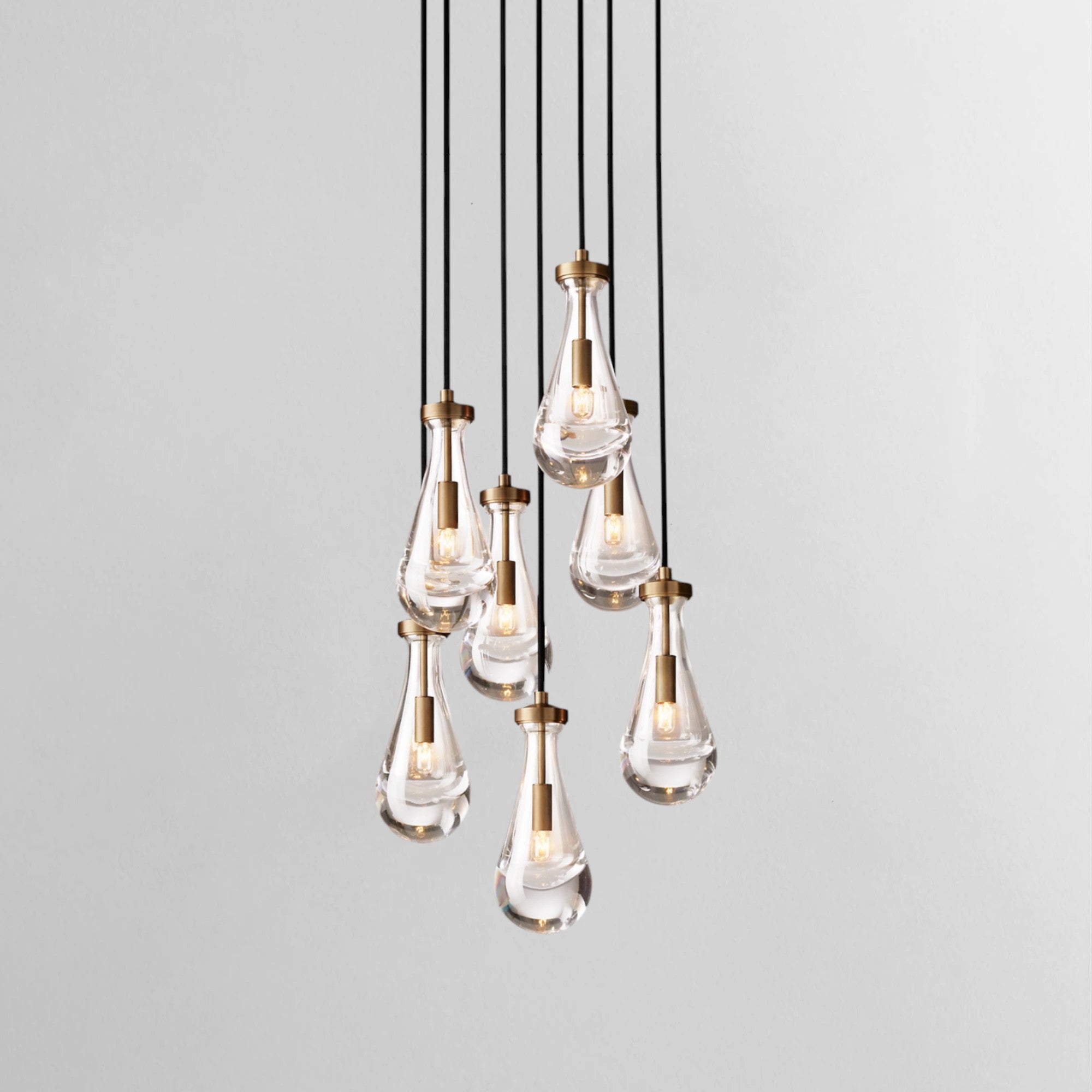 Raindrop Round Chandelier