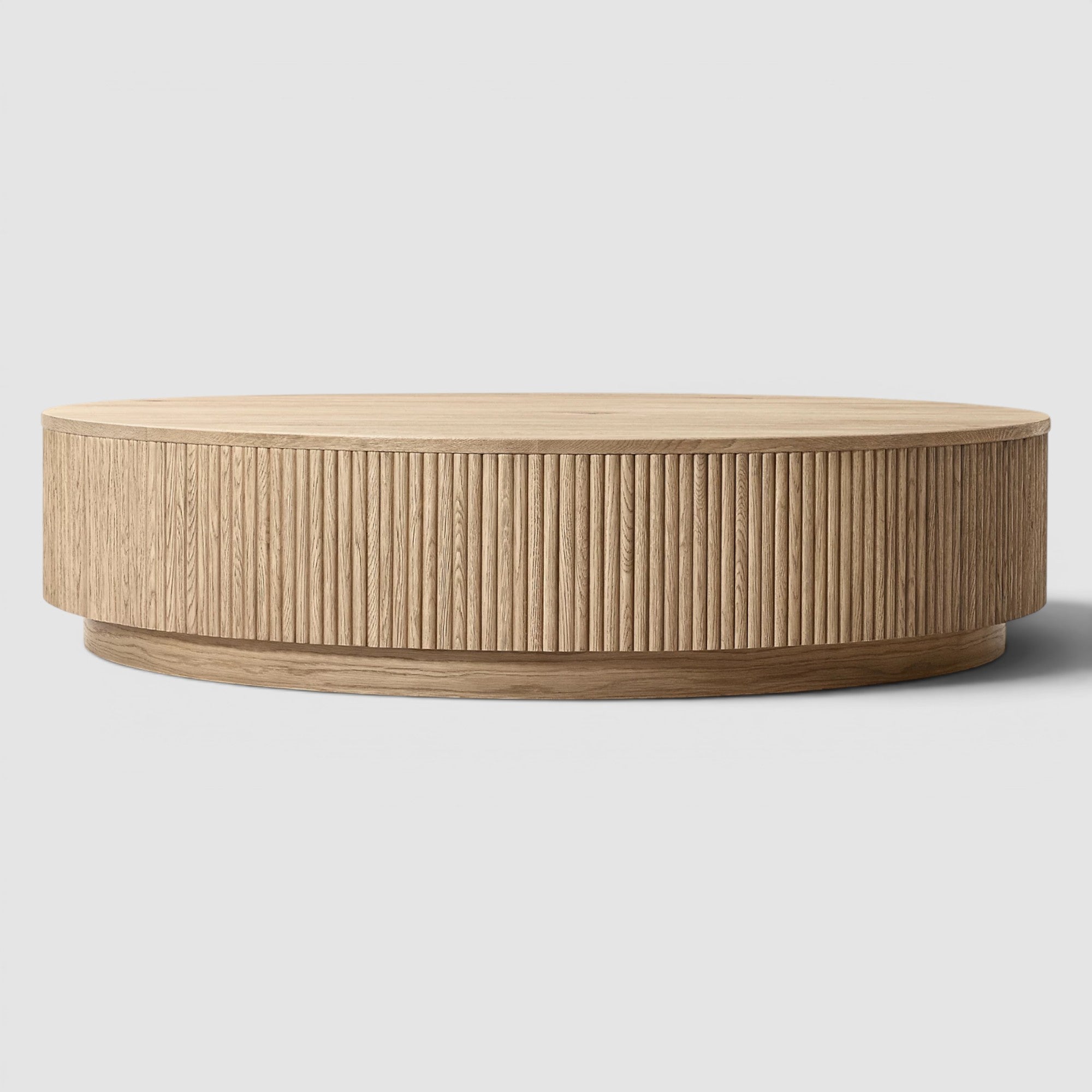Ventura Plinth Round Coffee Table