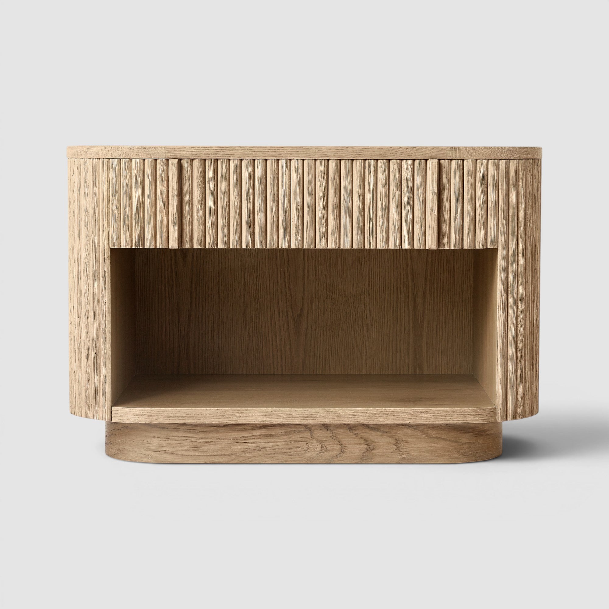 Ventura Wood Open Nightstand