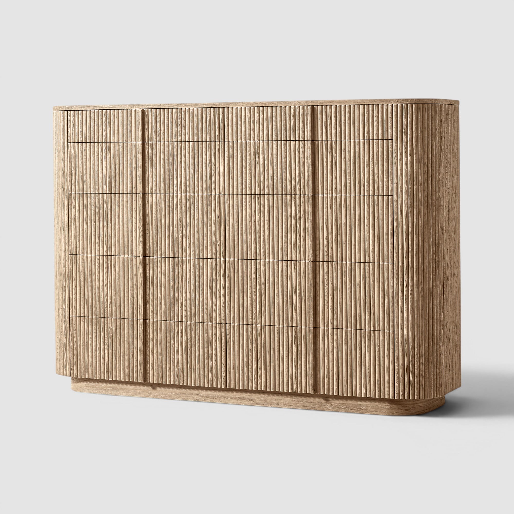 Ventura Wood Drawer Tall Dresser