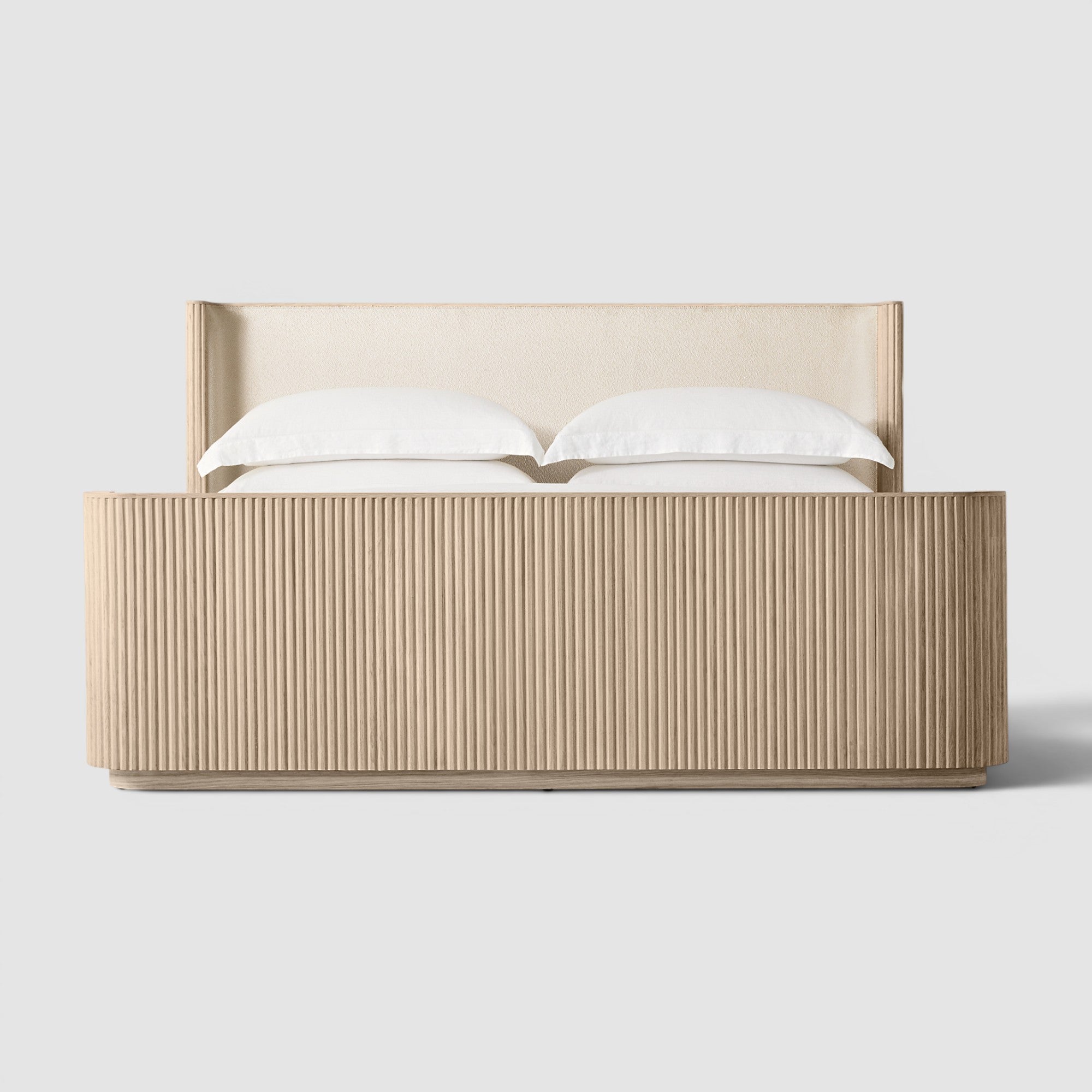 Bylen Fabric Shelter Bed With Footboard