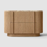 Mulhollan Emperador Closed Nightstand
