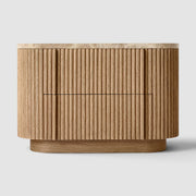 Mulhollan Emperador Closed Nightstand