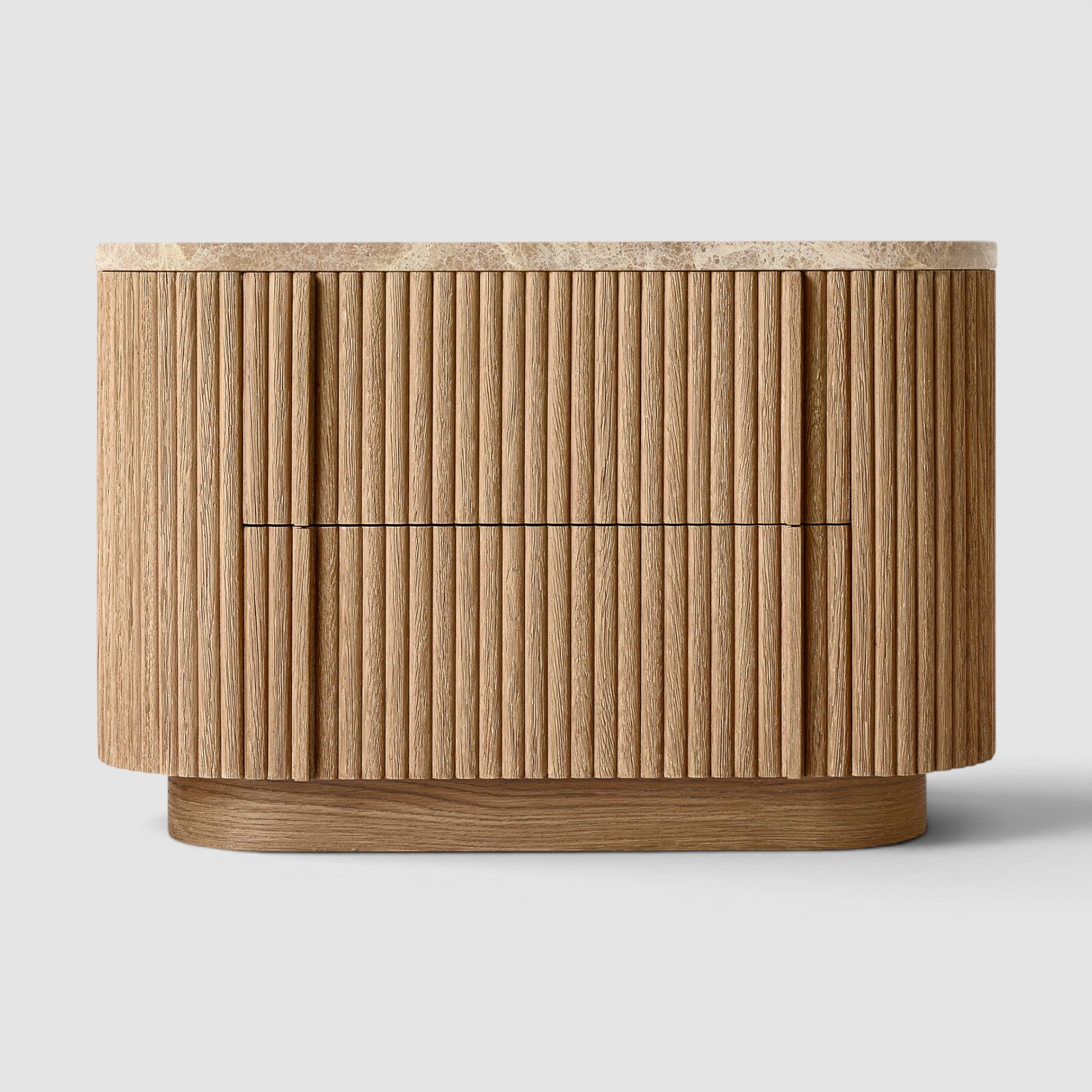 Mulhollan Emperador Closed Nightstand