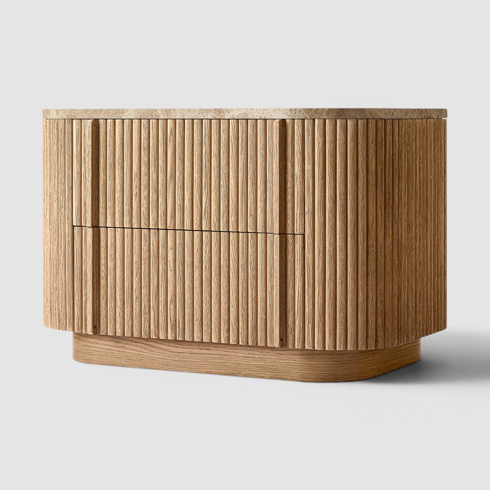 Mulhollan Emperador Closed Nightstand