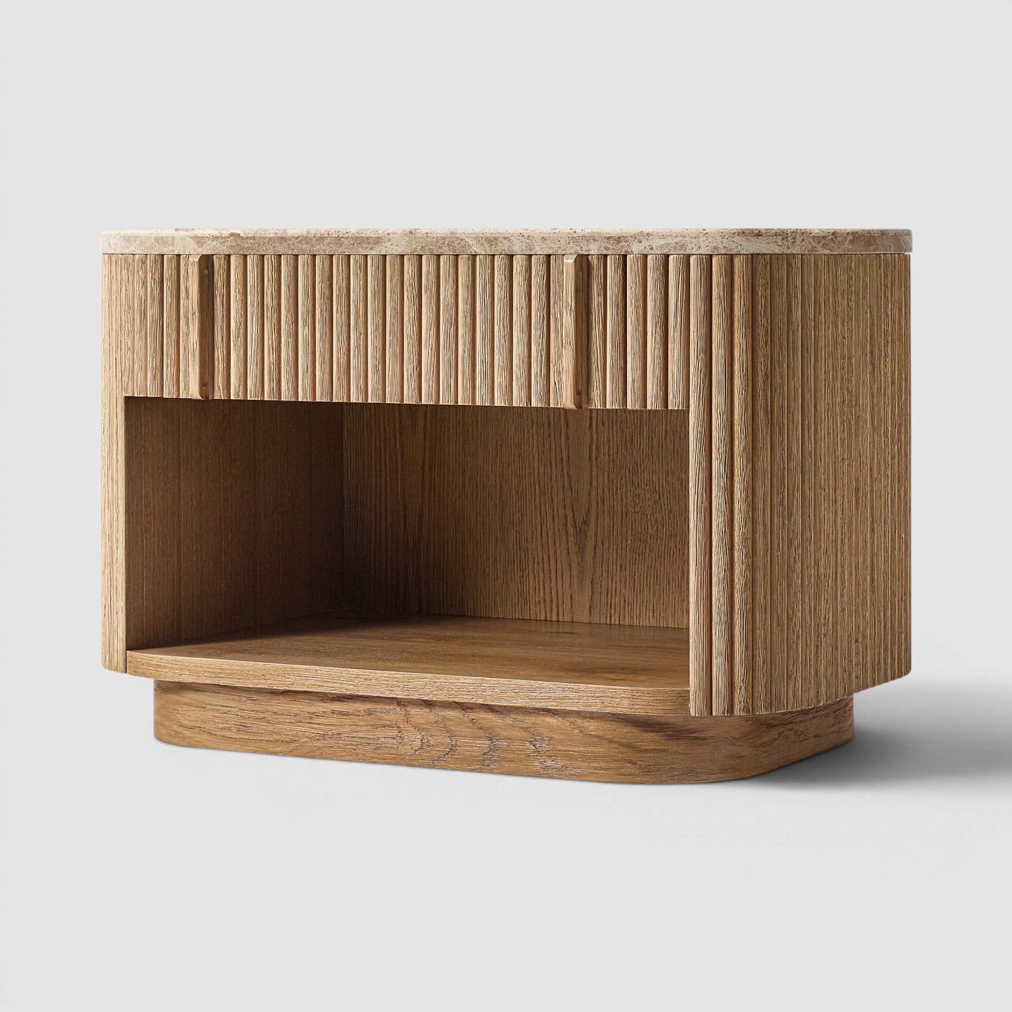 Mulhollan Emperador Open Nightstand
