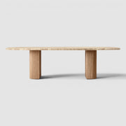 Mulhollan Emperador Rectangular Dining Table