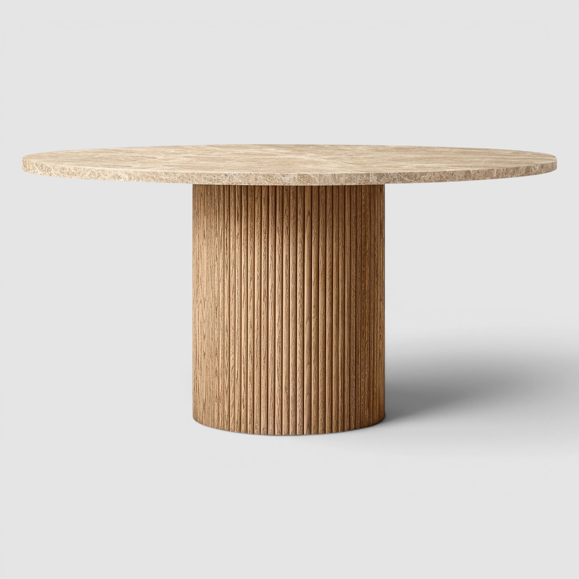Ventura Emperador Round Dining Table