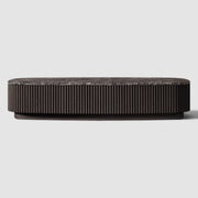 Mulhollan Emperador Plinth Rectangular Coffee Table