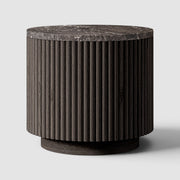 Mulhollan Emperador Round Side Table