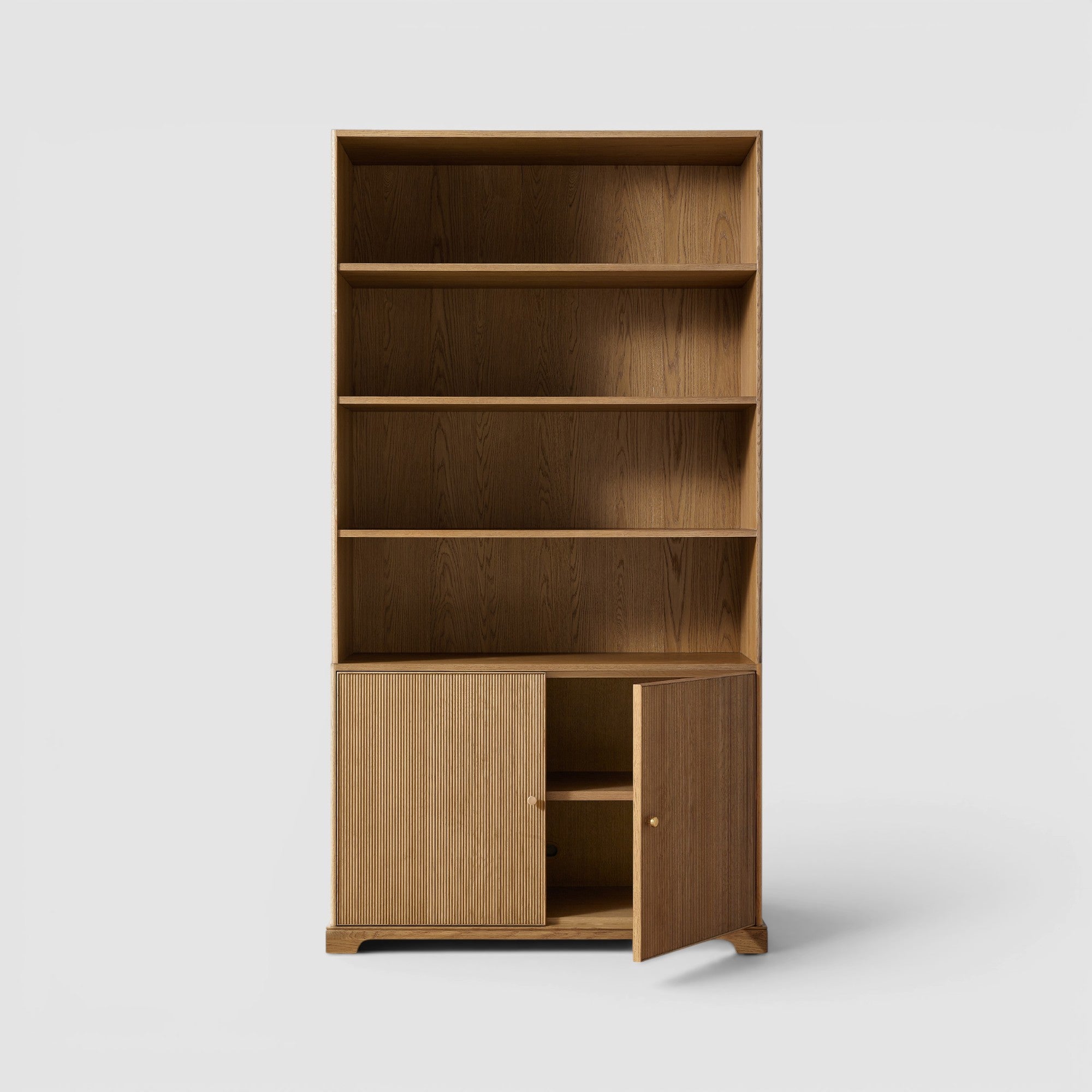 Varenne Reeded Sideboard & Hutch
