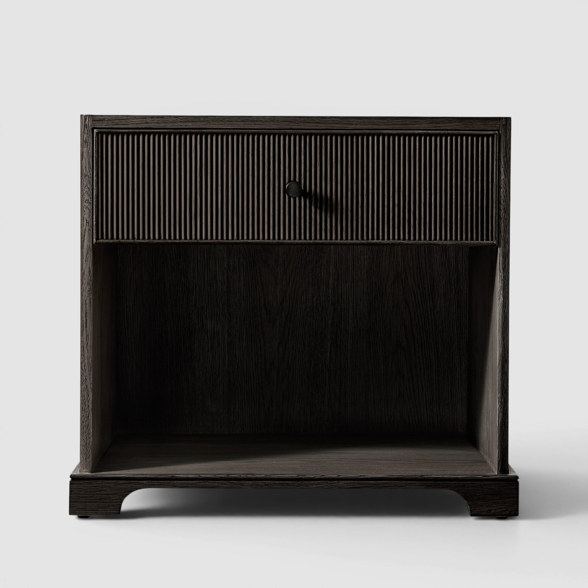 Varenne Reeded Open Nightstand