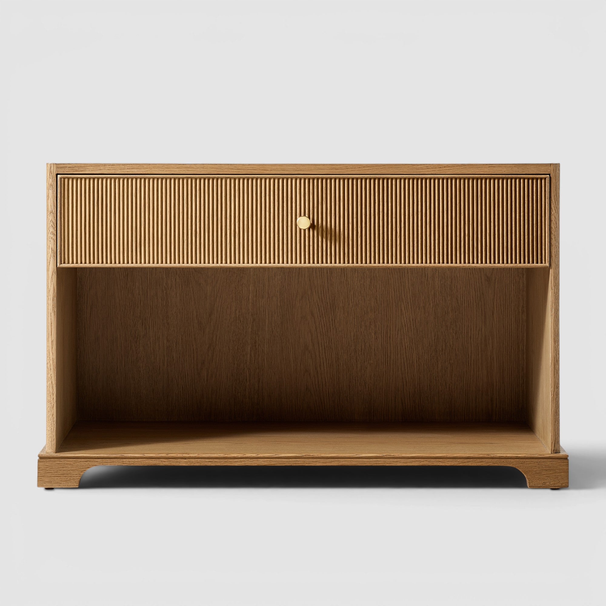 Varenne Reeded Open Nightstand