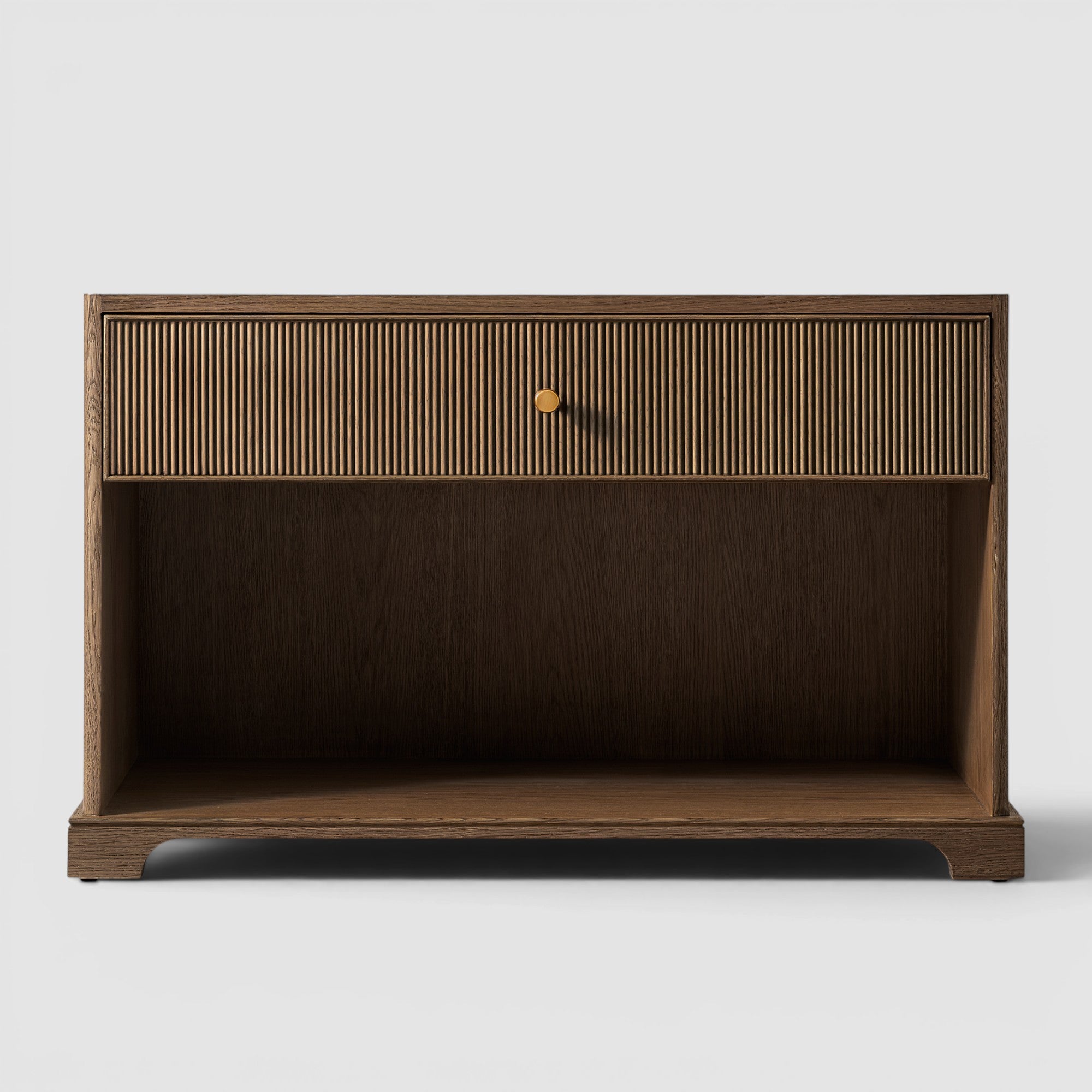 Varenne Reeded Open Nightstand