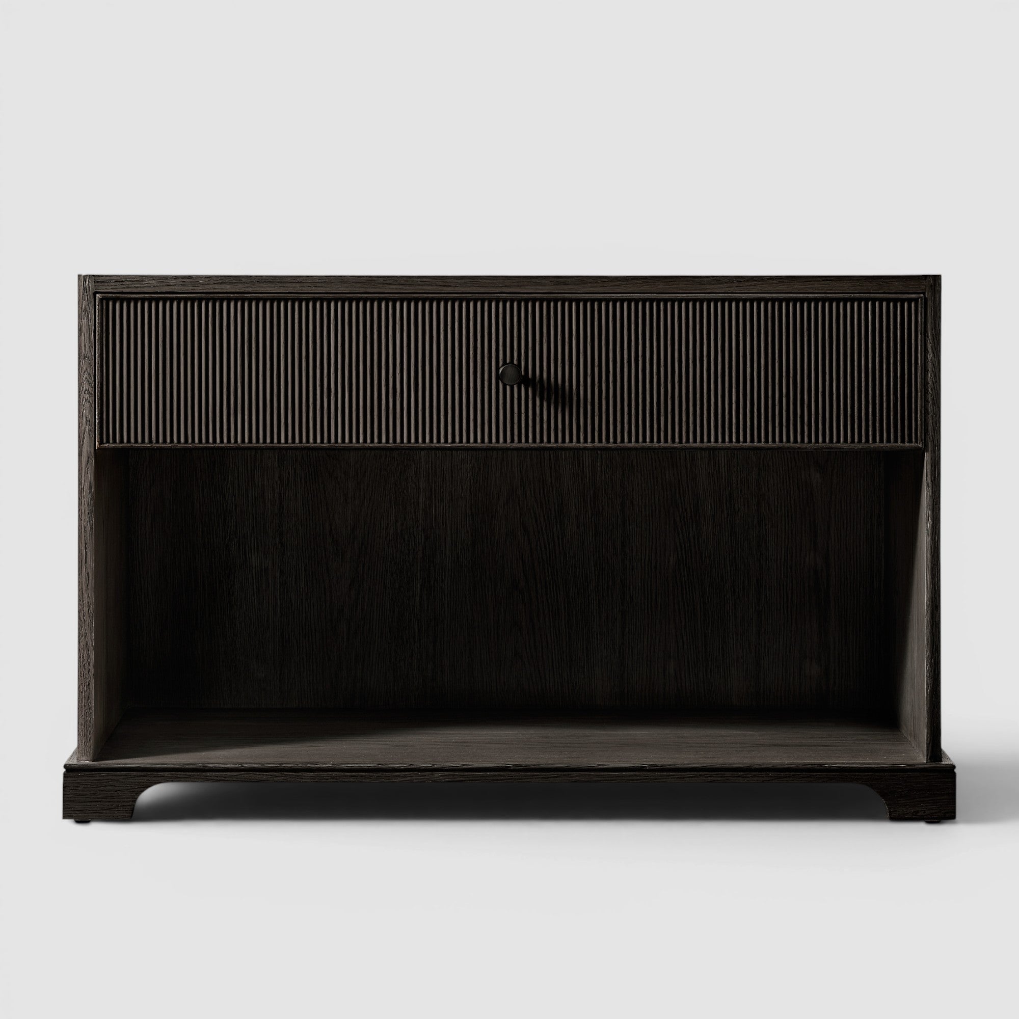 Varenne Reeded Open Nightstand