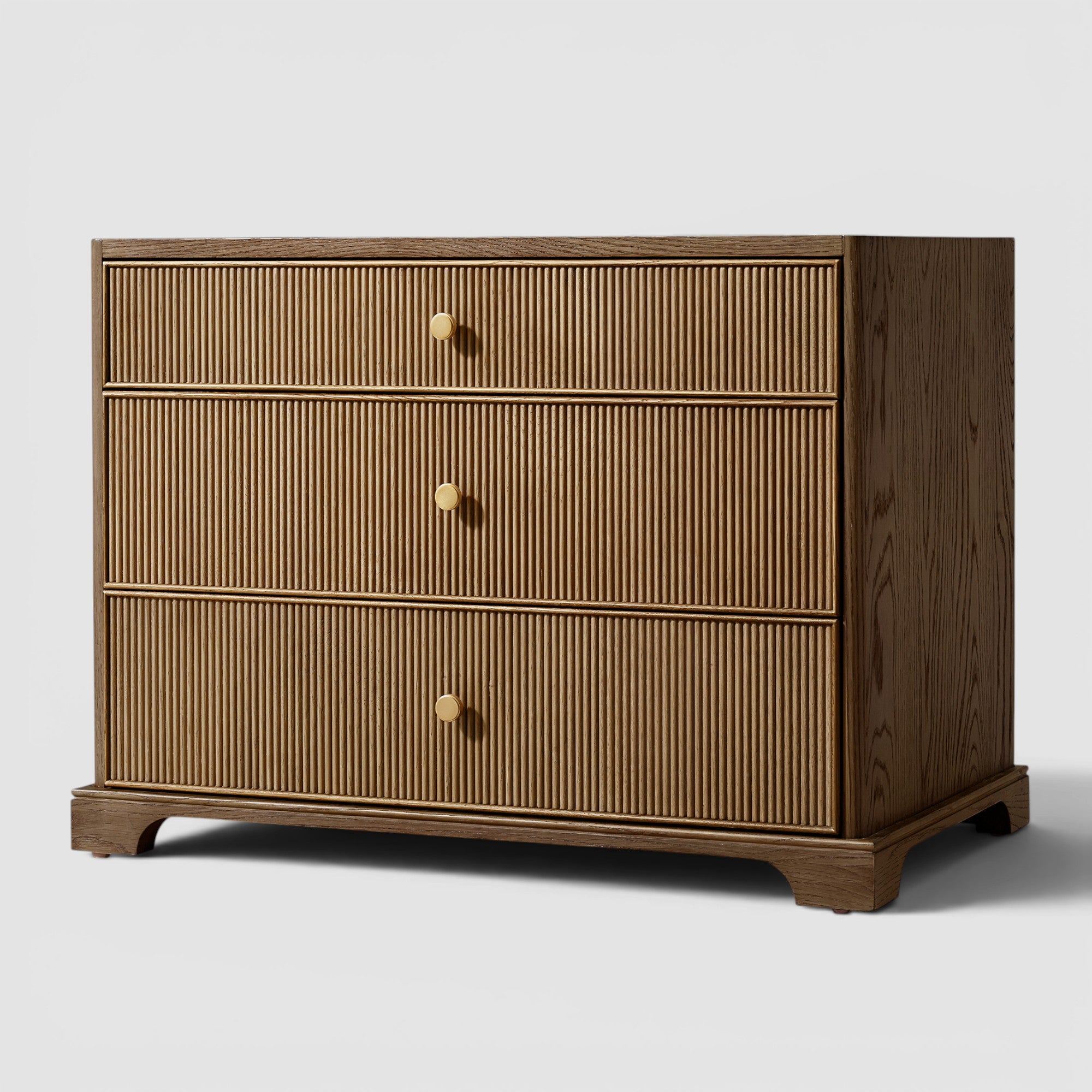 Varenne Reeded Closed Nightstand