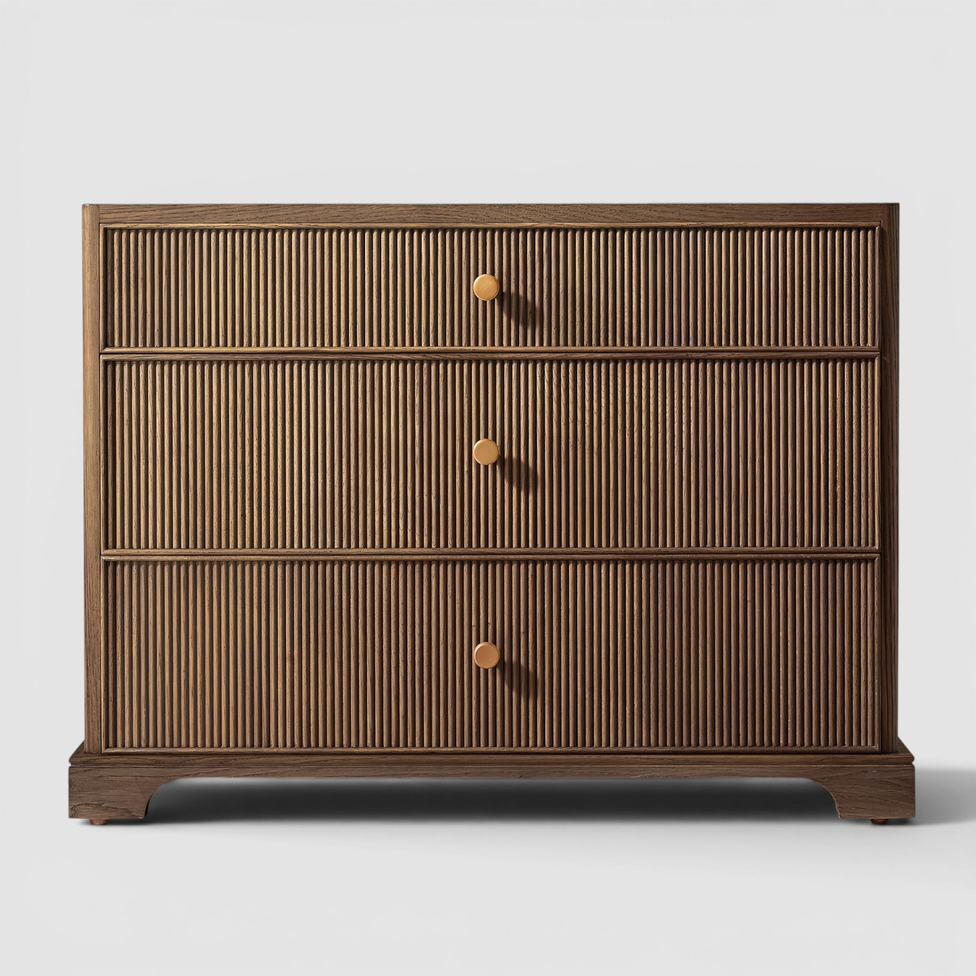 Varenne Reeded Closed Nightstand
