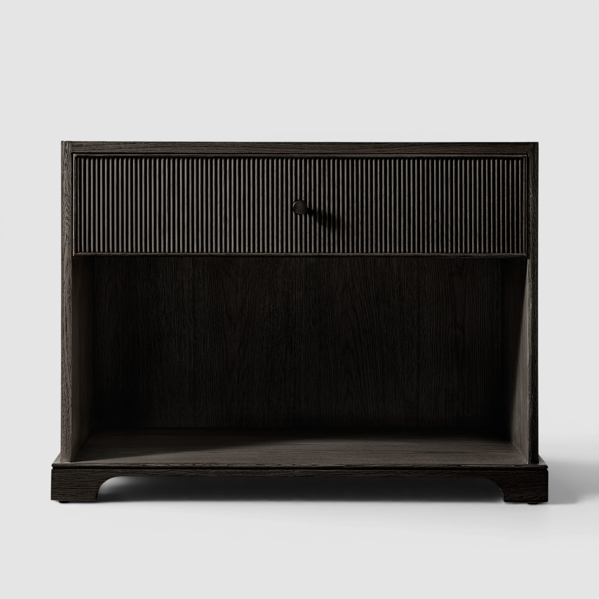 Varenne Reeded Open Nightstand
