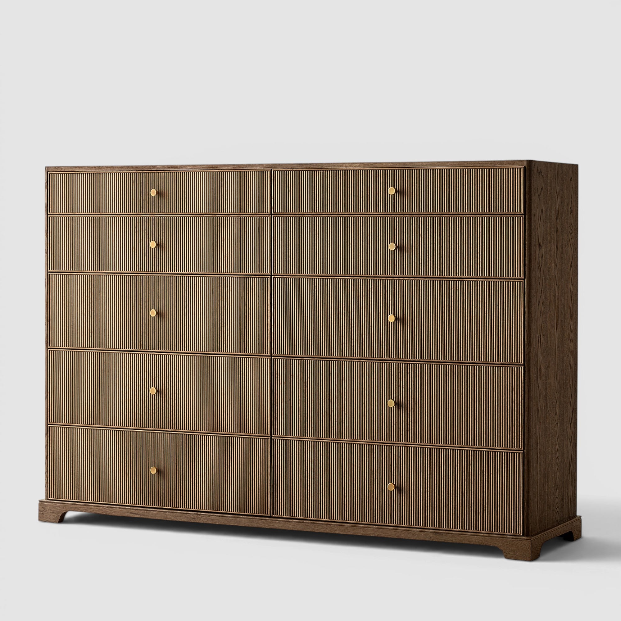 Varenne Reeded Tall Drawer Dresser