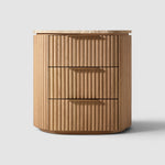 Bylen Emperador Closed Bedside Table