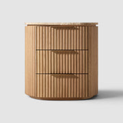 Bylen Emperador Closed Bedside Table
