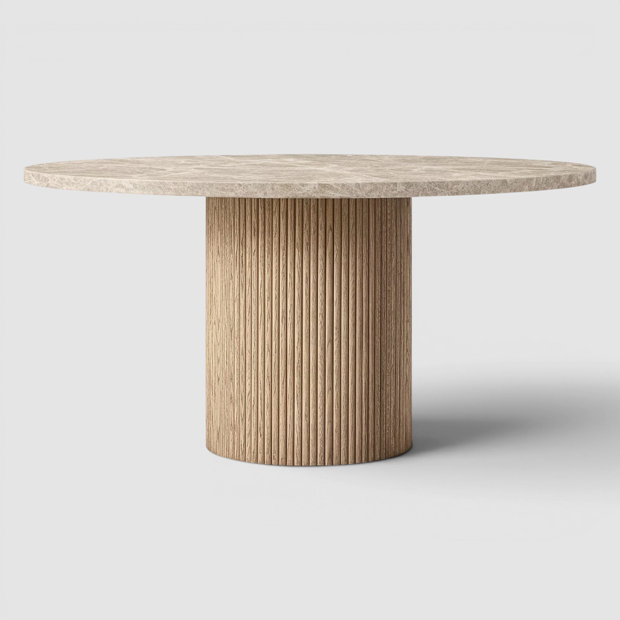 Ventura Emperador Round Dining Table