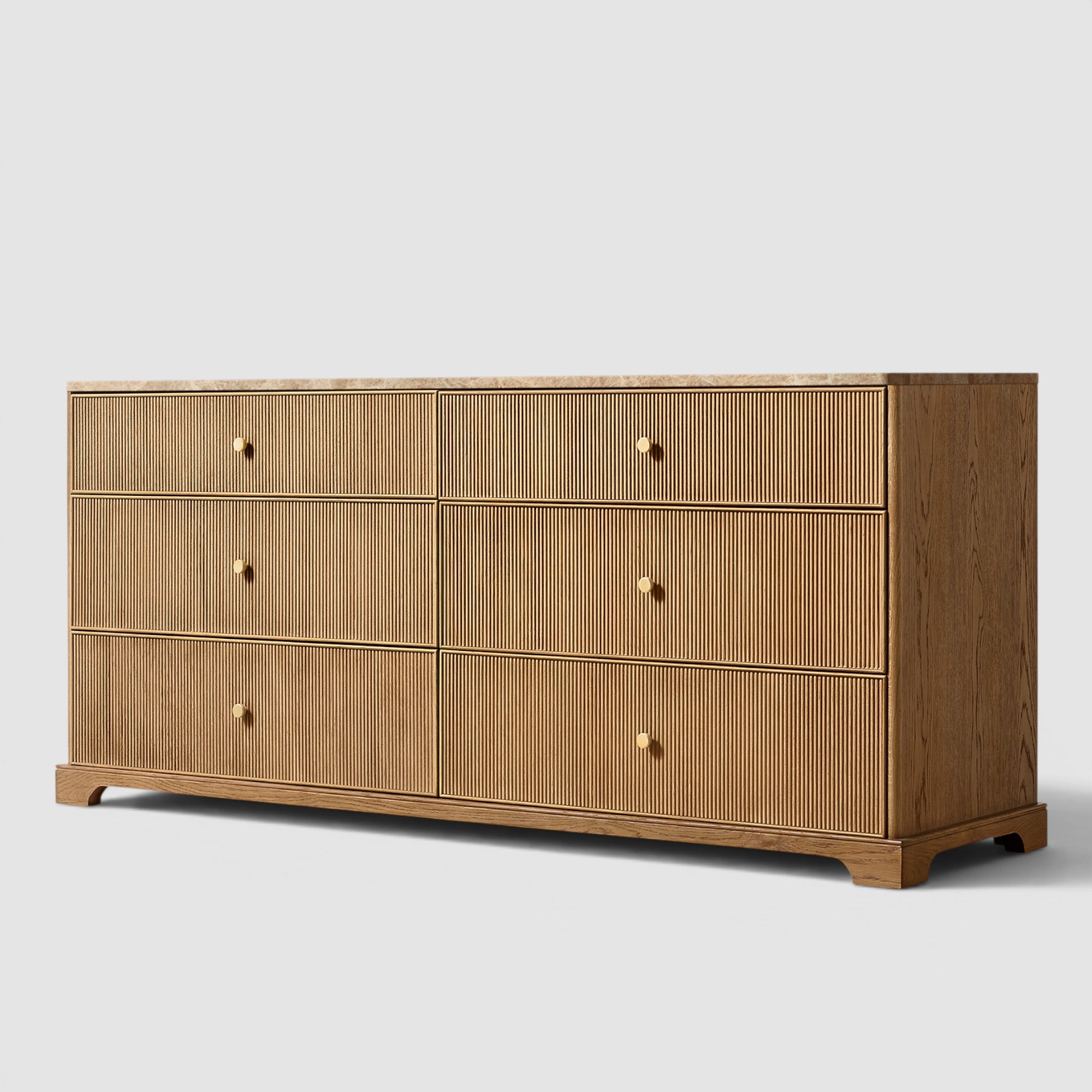 Varenne Emperador Reeded Drawer Dresser