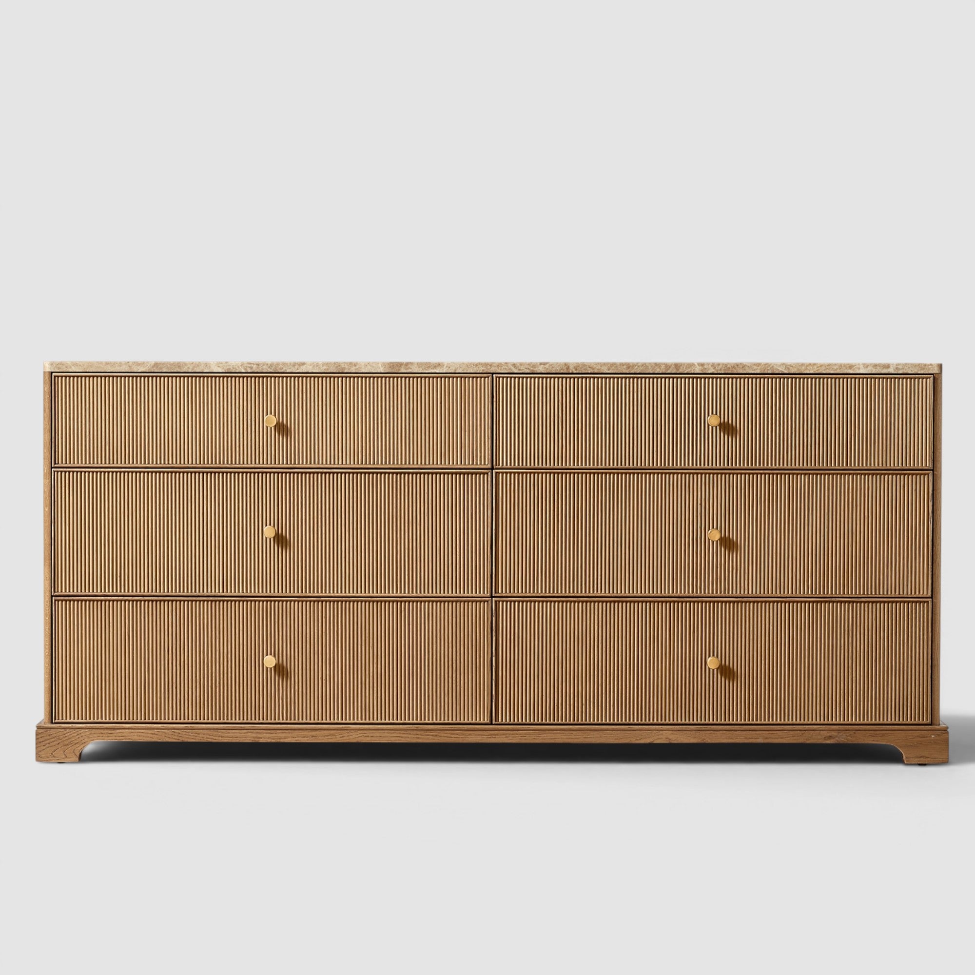 Varenne Emperador Reeded Drawer Dresser