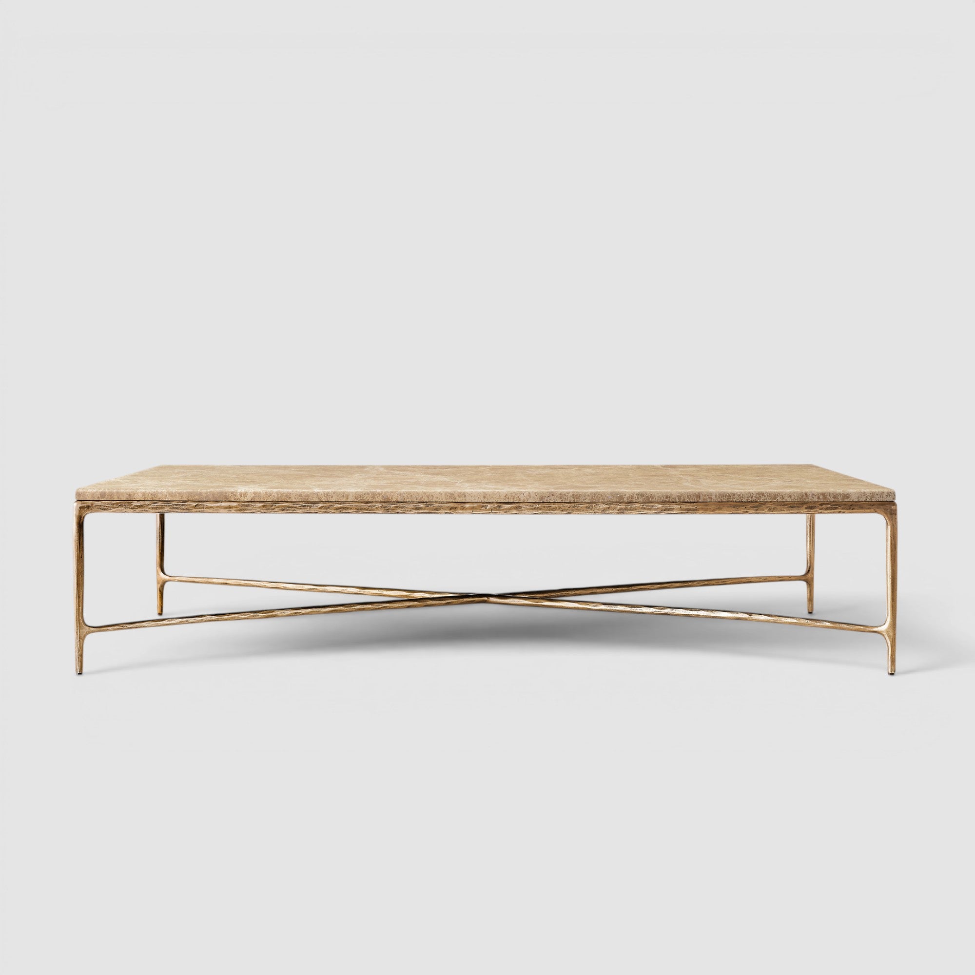 Thadius Marble Rectangular Coffee Table