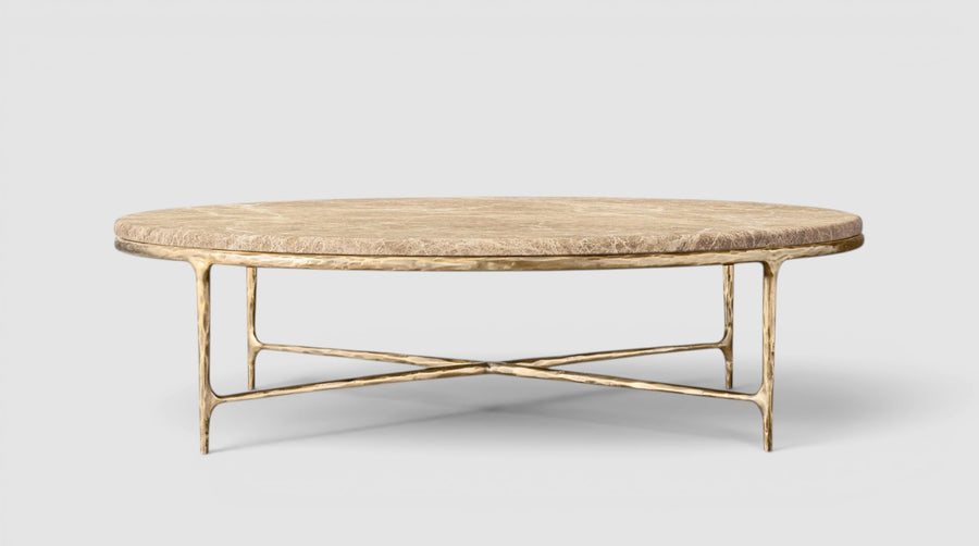 Thadius Marble Round Coffee Table