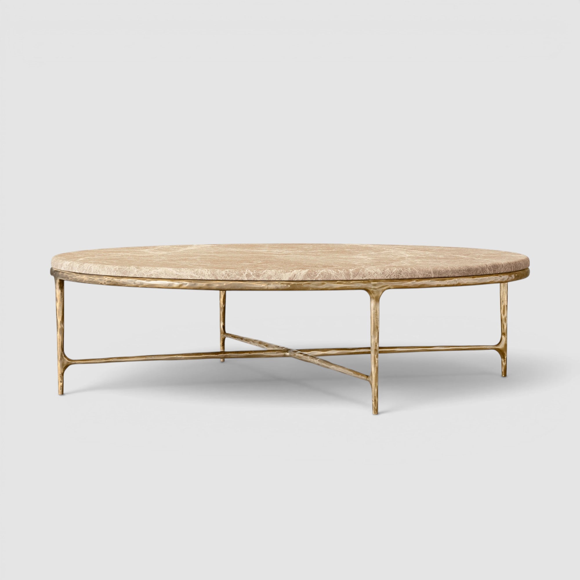 Thadius  Marble Round Coffee Table