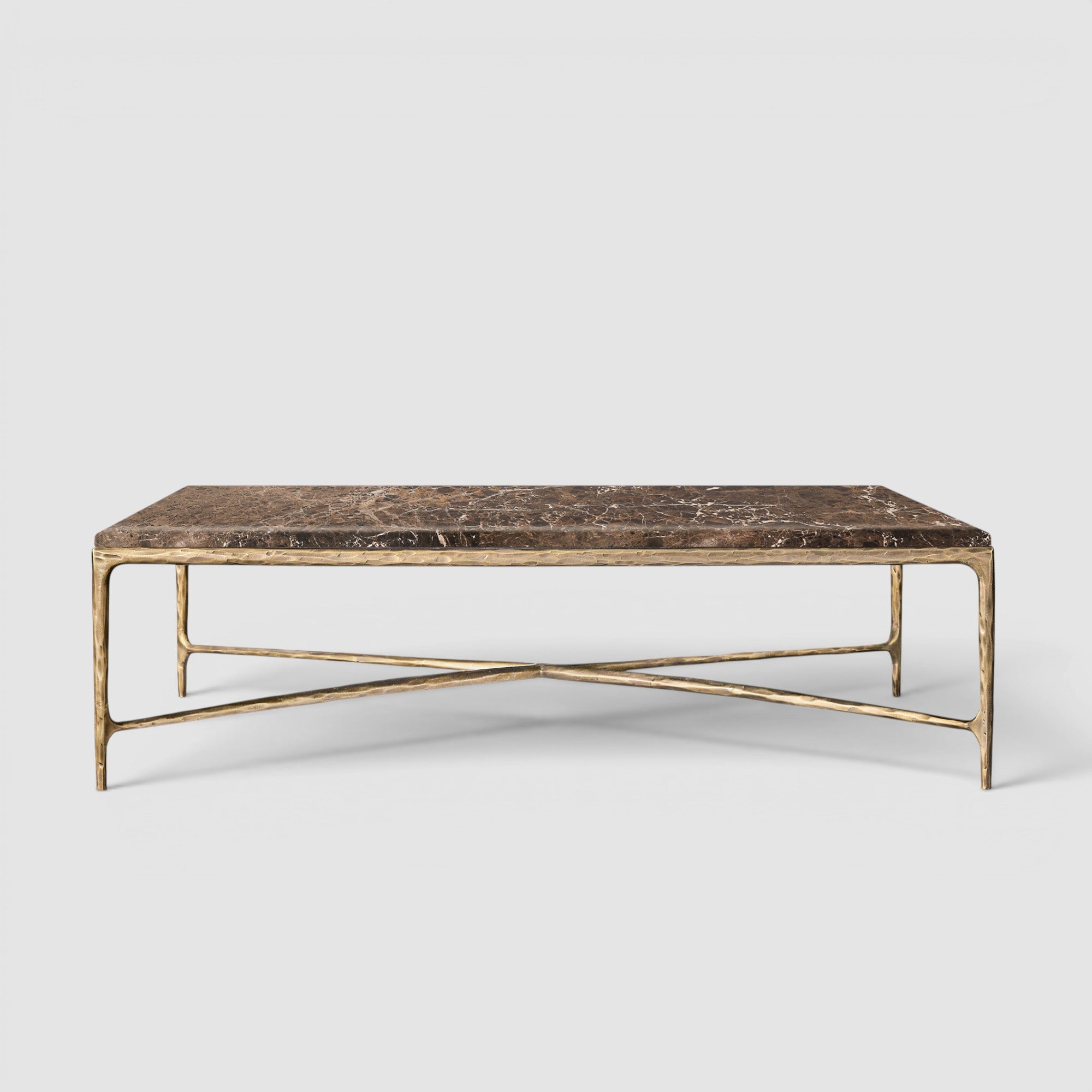 Thadius Marble Rectangular Coffee Table