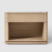 Linea Emperador Open Nightstand