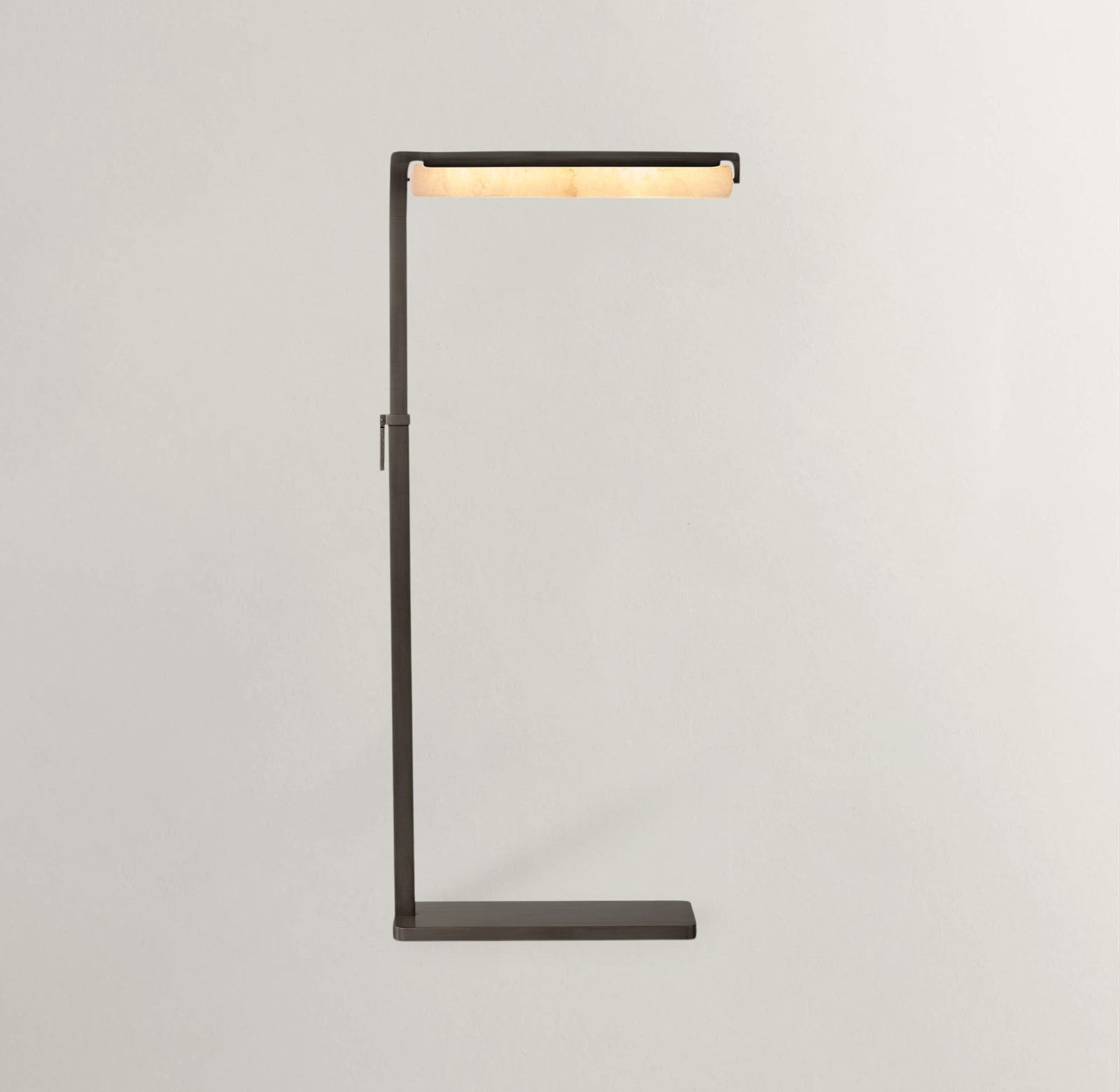 Auduben Alabaster Task Floor Lamp