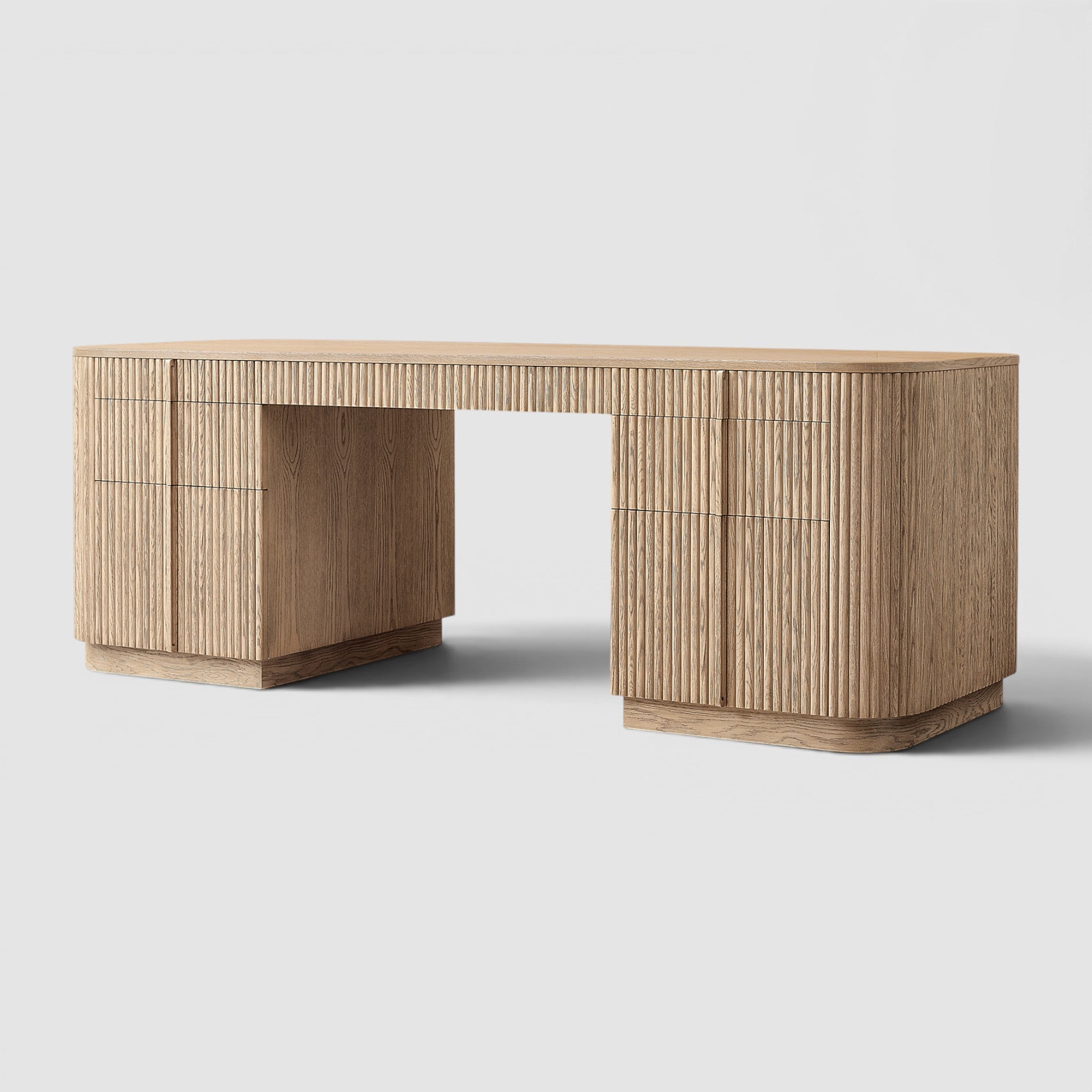 Ventura 7-Drawer Wood Desk