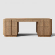 Mulhollan 7-Drawer Wood Desk
