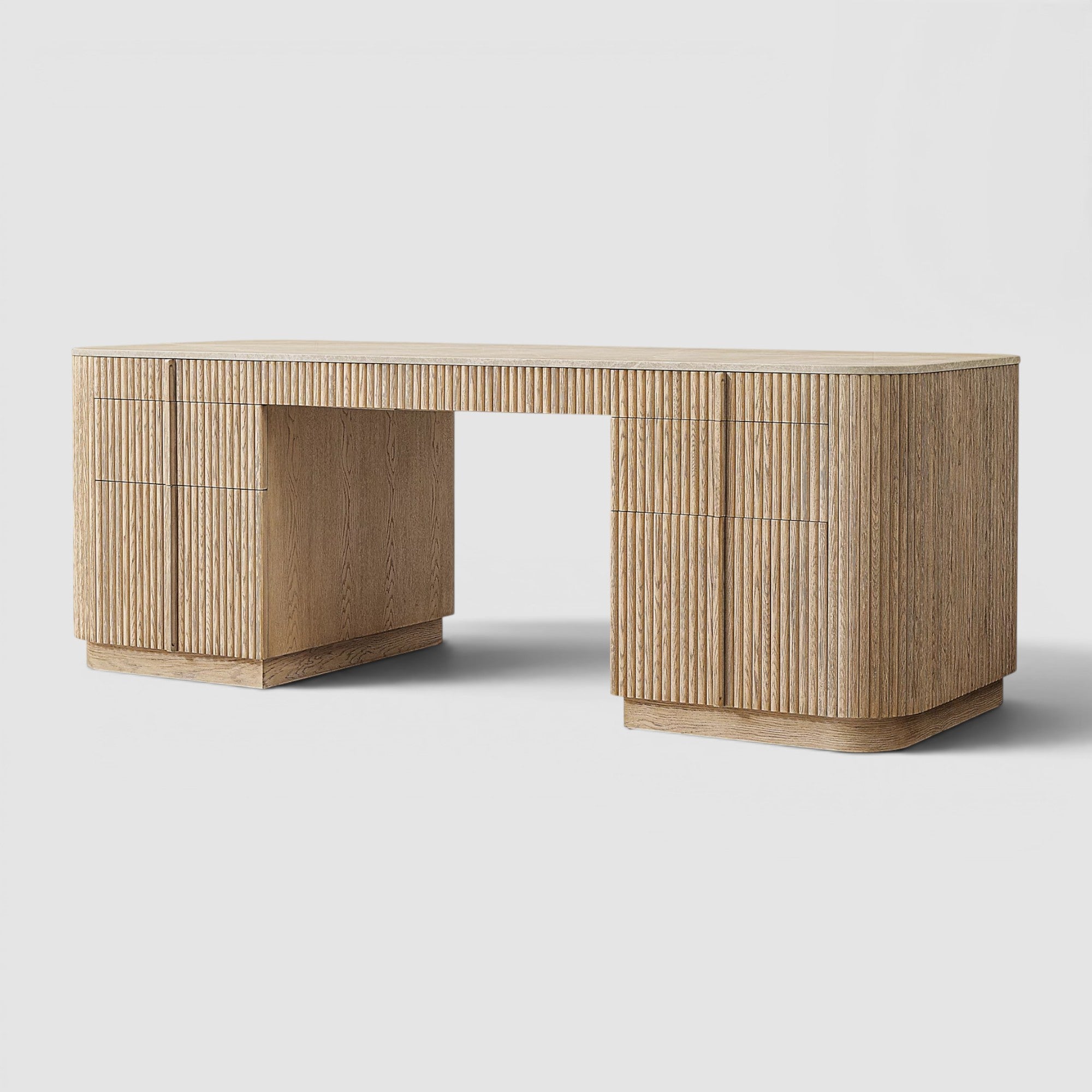 Ventura Emperador 7-Drawer Desk